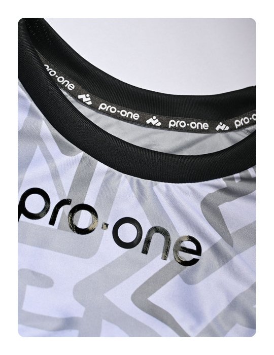 Camiseta Arquero M/Larga Pro-One Stream Gris Claro/Negro