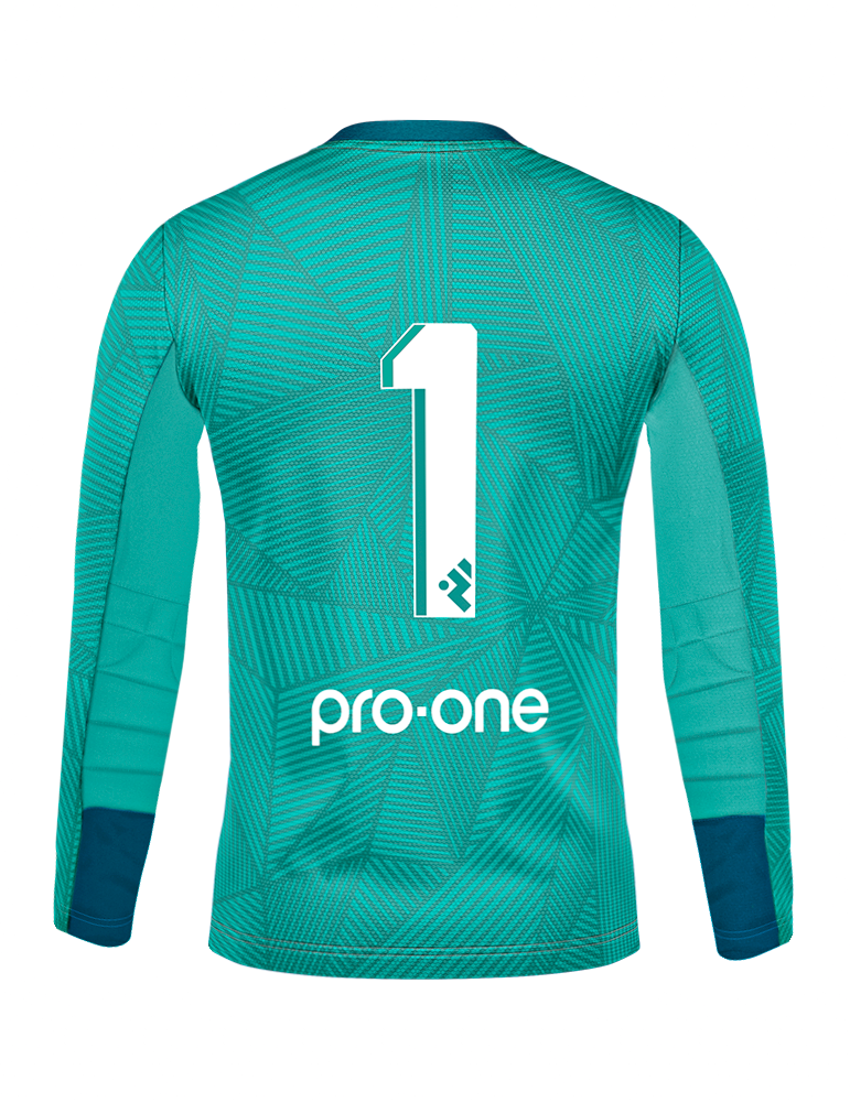 Camiseta Arquero M/Larga Pro-One Energy Verde Jade