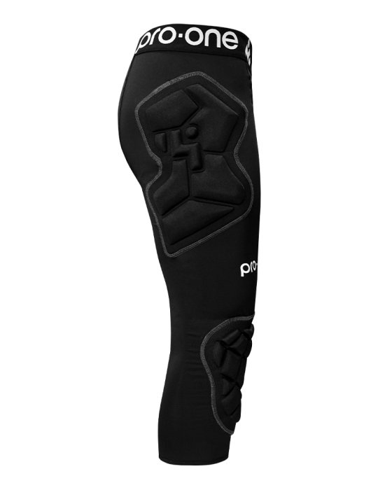 Pantalón 3/4 Licra Pro-One Kneelion Negro