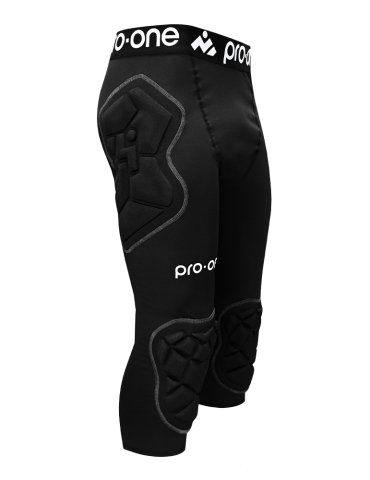 Pantalón 3/4 Licra Pro-One Kneelion Negro 2