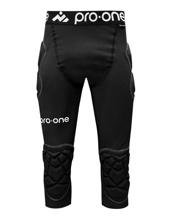 Pantalón 3/4 Licra Pro-One Kneelion Negro