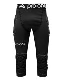 Pantalón 3/4 Licra Pro-One Kneelion Negro