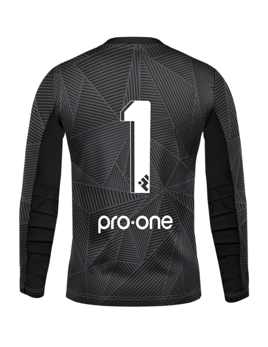 Camiseta Arquero M/Larga Pro-One Energy Negro/Dorado