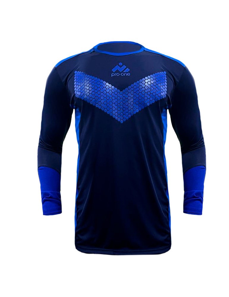 Camiseta Arquero M/Larga Pro-One Premier Azul Marino/Azul
