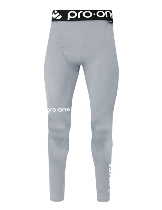 Pantalón Licra Pro-One Meta Gris Claro