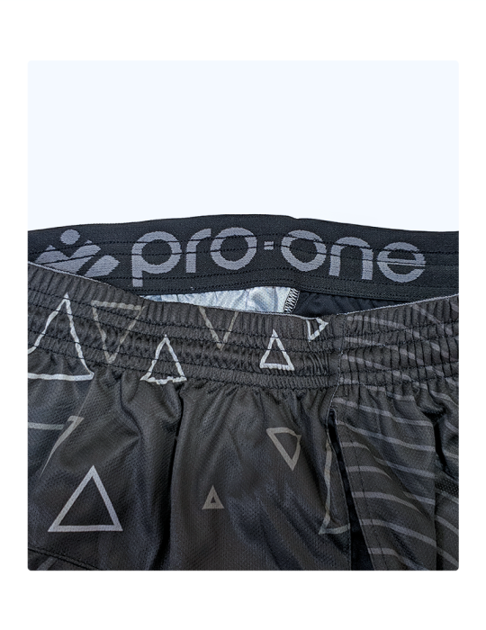 Short con bolsillo Pro-One Layer Negro