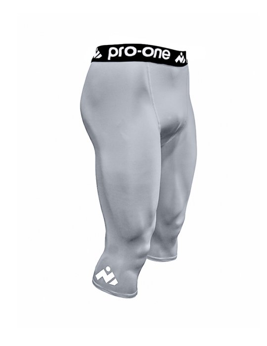 Pantalón Licra 3/4 Pro-One Spark Gris Claro