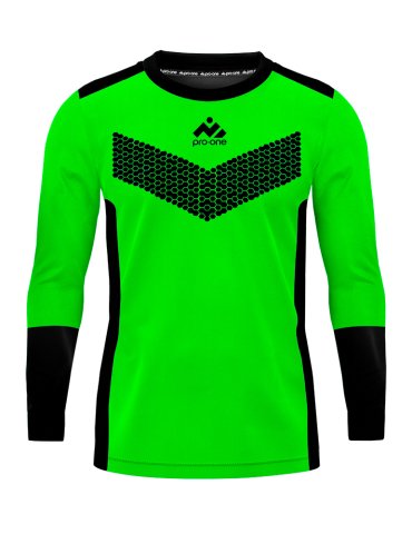 Camiseta Arquero M/Larga Pro-One Premier Verde Neon/Negro