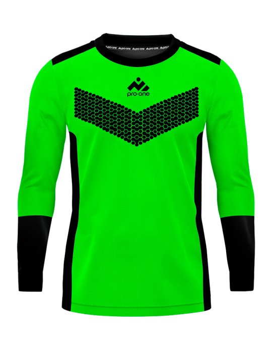 Camiseta Arquero M/Larga Pro-One Premier Verde Neon/Negro