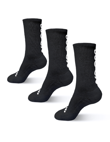 Pack De 3 Pares De Medias Pro-One Radeon Negro