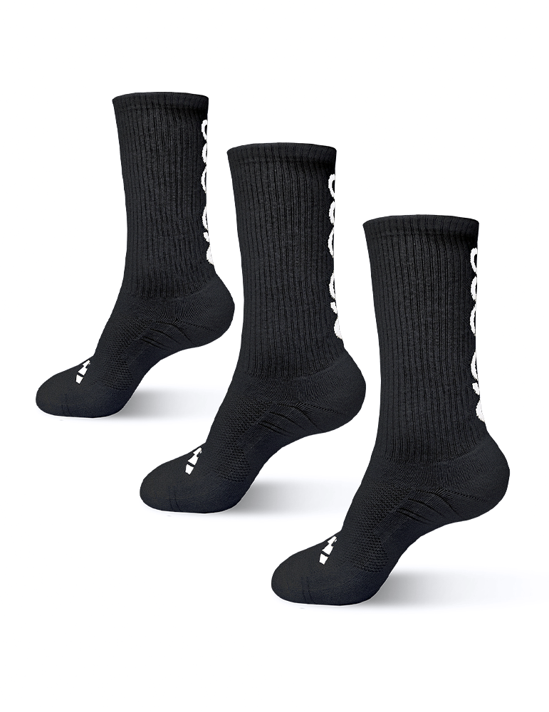 Pack De 3 Pares De Medias Pro-One Radeon Negro