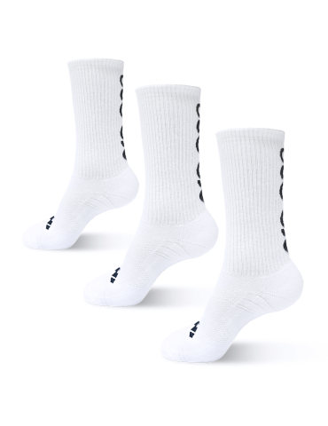 Pack de 3 Pares De Medias Pro-One Radeon Blanco