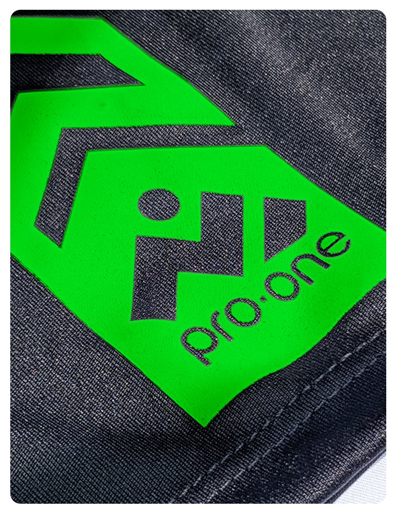 Short Pro-One New Evo Negro/Logo Verde Neon
