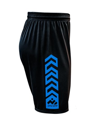 Short Pro-One New Evo Negro/Logo Turquesa 2