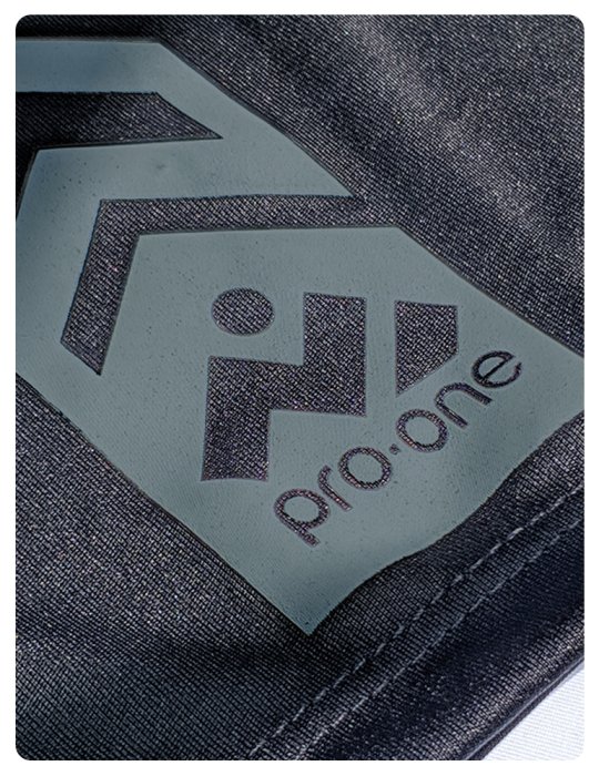 Short Pro-One New Evo Negro/Logo Gris Oscuro