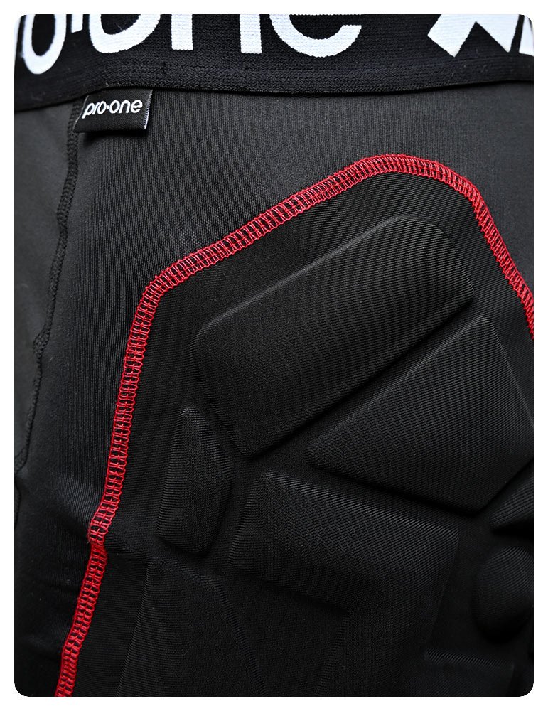 Pantalón Licra con Protecciones Pro-One Atom Rojo