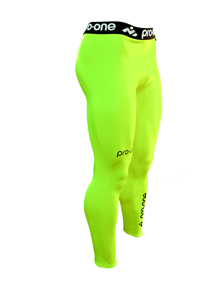 Pantalón Licra Pro-One Meta Amarillo Neon