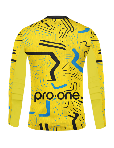 Camiseta Arquero M/Larga Pro-One Focus Amarillo/Negro/Azul 2