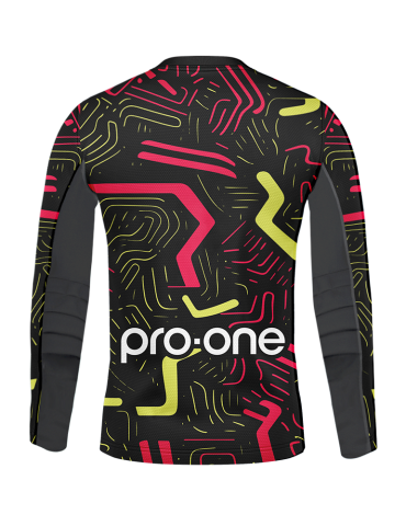 Camiseta Arquero M/Larga Pro-One Focus Negro/Rojo/Verde 2