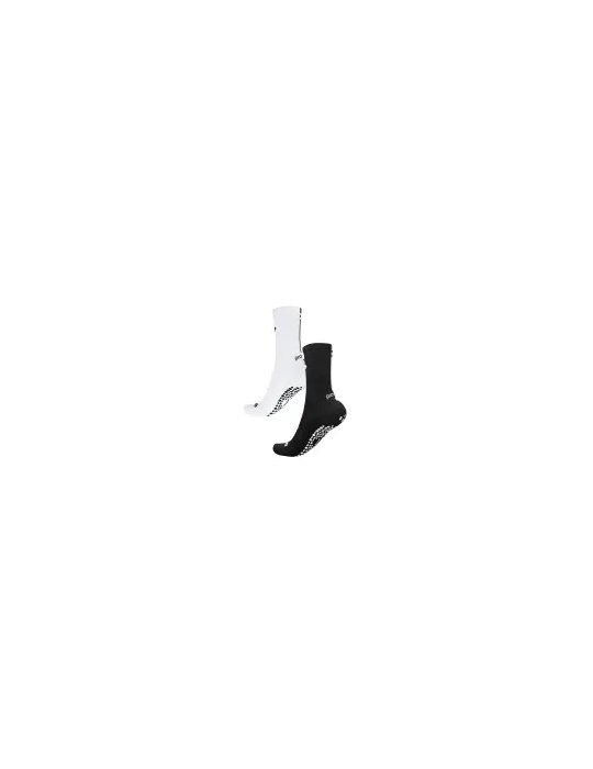 Pack de 2 Medias Antideslizantes Pro-One New Trace Negro - Blanco