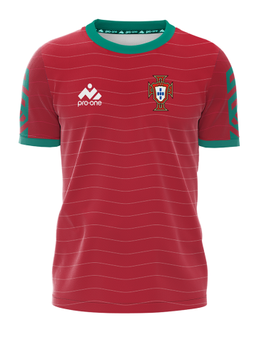 Camiseta Selección M/Corta Pro-One Portugal