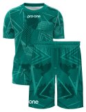 Conjunto Arquero M/Corta Pro-One Hyperion Verde Jade