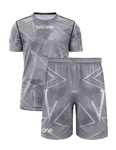 Conjunto Arquero M/Corta Pro-One Hyperion Gris