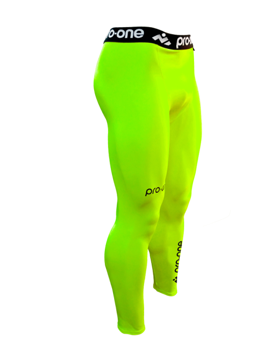 Pantalón Licra Pro-One Meta Amarillo Neon