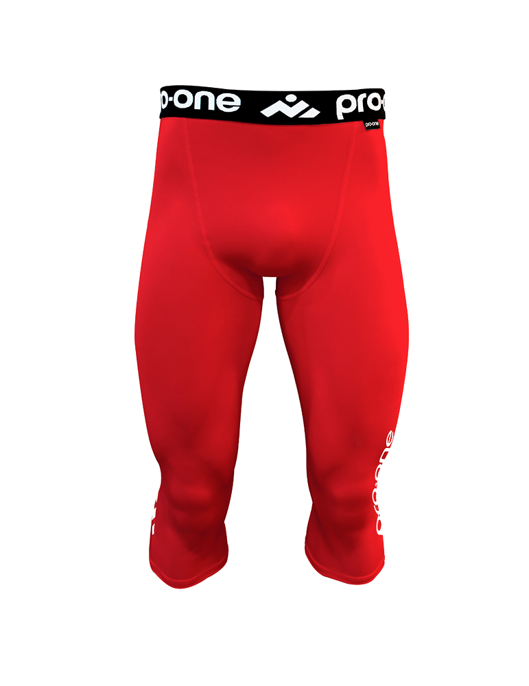Pantalón Licra 3/4 Pro-One Spark Rojo