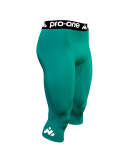 Pantalón Licra 3/4 Pro-One Spark Verde Jade