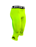 Pantalón Licra 3/4 Pro-One Spark Amarillo Neon