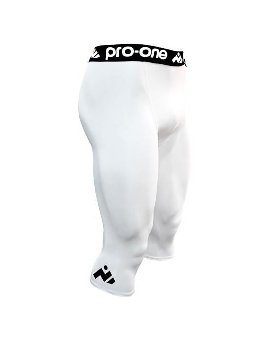 Pantalón Licra 3/4 Pro-One Spark Blanco