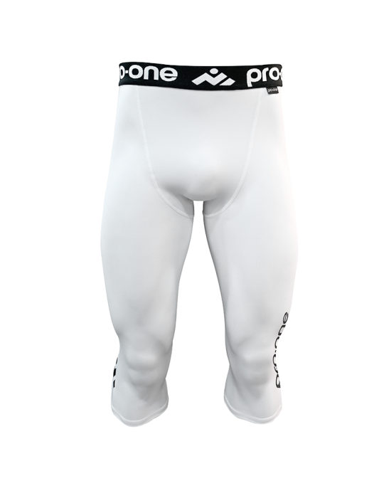 Pantalón Licra 3/4 Pro-One Spark Blanco