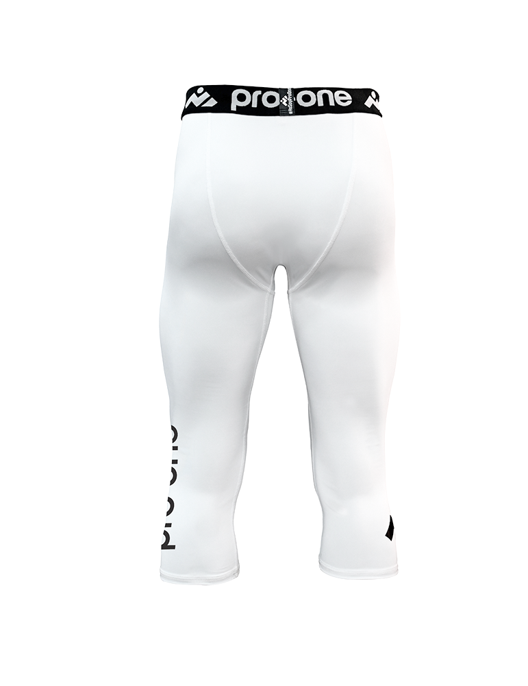 Pantalón Licra 3/4 Pro-One Spark Blanco