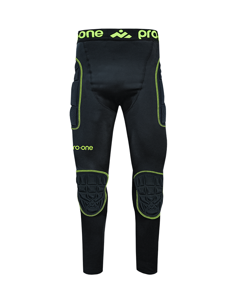 Pantalón Licra De Arquero Con Protecciones Pro-One Atom Amarillo Neón Pantalón Licra De Arquero Con Protecciones Pro-One Atom Amarillo Neón