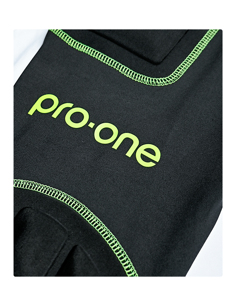 Pantalón Licra De Arquero Con Protecciones Pro-One Atom Amarillo Neón