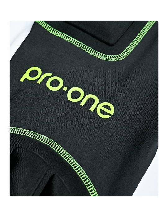 Pantalón Licra De Arquero Con Protecciones Pro-One Atom Amarillo Neón