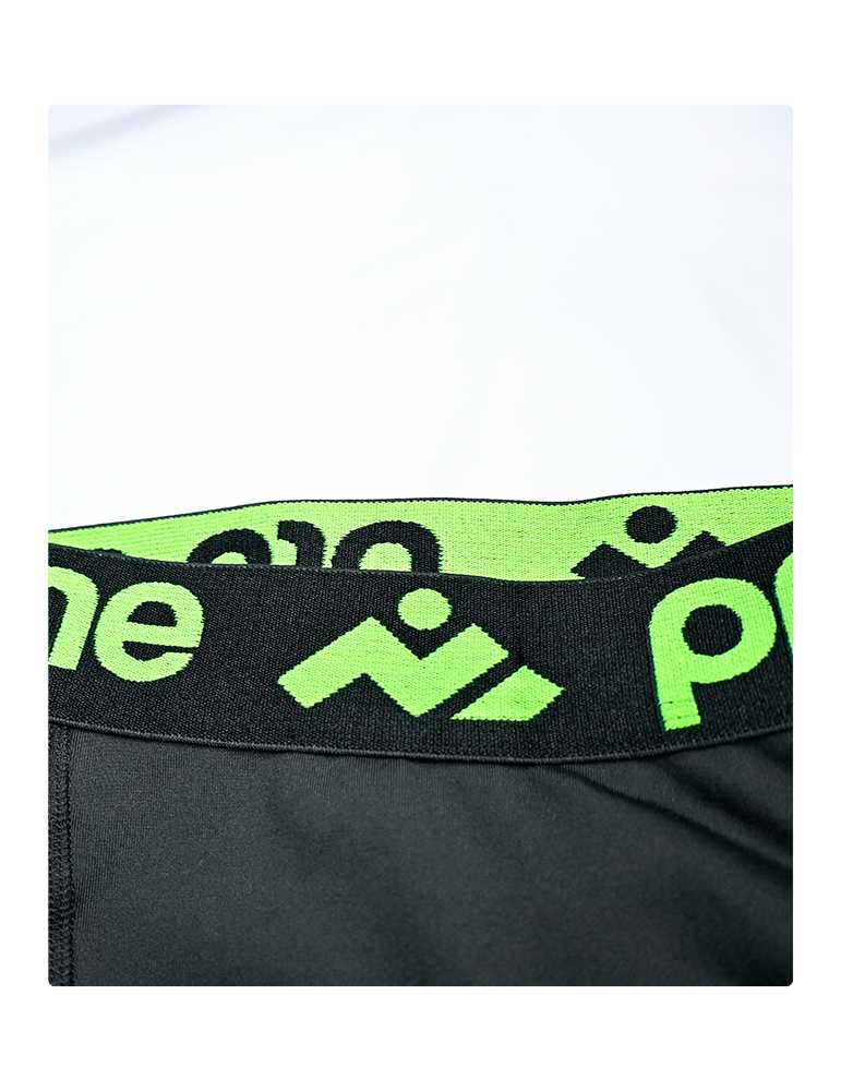 Pantalón Licra De Arquero Con Protecciones Pro-One Atom Amarillo Neón