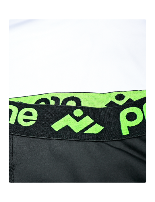 Pantalón Licra De Arquero Con Protecciones Pro-One Atom Amarillo Neón