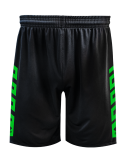 Short Pro-One New Evo Negro/Logo Verde Neon