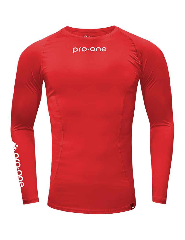 Polo licra Pro-One Compressor Rojo
