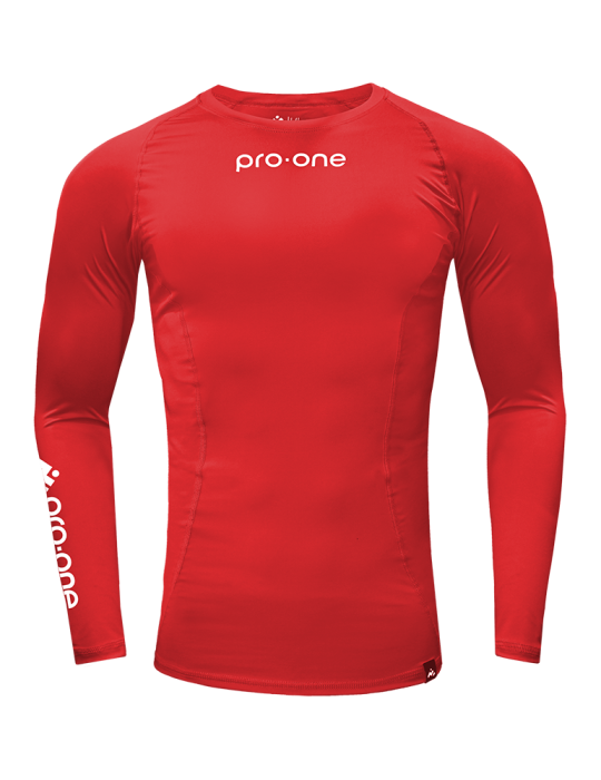 Polo licra Pro-One Compressor Rojo