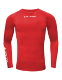 Polo licra Pro-One Compressor Rojo