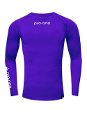 Polo licra Pro-One Compressor Morado