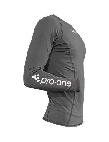 Polo Licra Pro-One Compressor Gris Oscuro 2