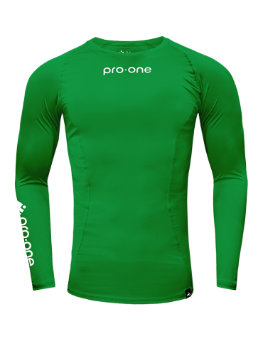 Polo Licra Pro-One Compressor Verde