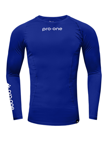 Polo Licra Pro-One Compressor Azul Acero