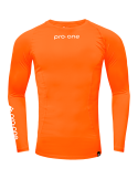 Polo Licra Pro-One Compressor Naranja Neon