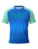 Camiseta de Arquero M/Corta Pro-One Unison Azul Marino/Fucsia