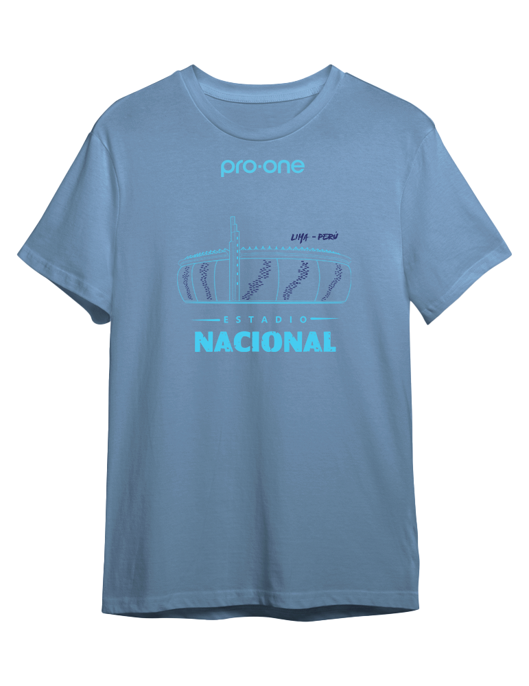 Polo Lifestyle Pro-One Estadio Denim Celeste/Azul